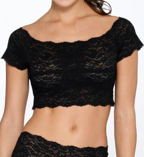 Hanky Panky 864931 Audrey Lace Banded Crop Top