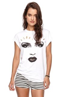 Womens Young & Reckless Tees & Tanks   Young & Reckless Cassie Full Face Gems T 