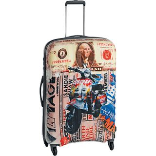 Uno Art 28 Spinner CLOSEOUT Vespa Print   Roncato Large Rolling Luggage
