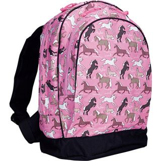 Horses in Pink Sidekick Backpack   Horses in