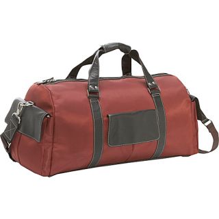 The Italian Carry On Duffel   Rust