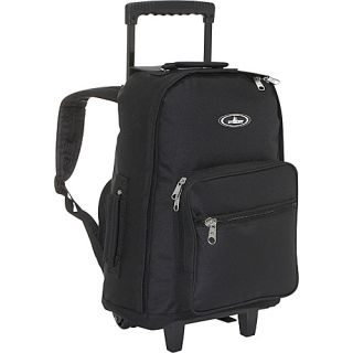 Wheeled Backpack   Black