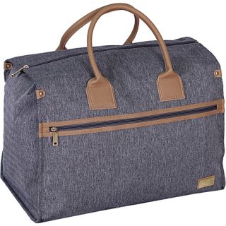 Taylor Box Bag Charcoal   Nicole Miller NY Luggage Lugg