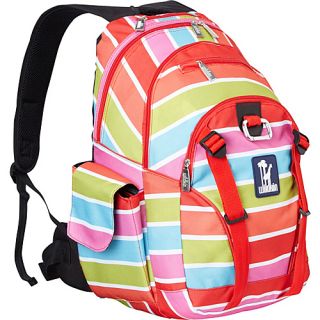 Bright Stripes Serious Backpack Bright Stripes   Wildkin School & Day Hi