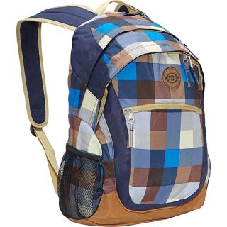 SPORT SUEDE Buffalo Plaid Blu/Tan   Dickies Laptop Backpacks