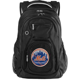 MLB New York Mets 19 Laptop Backpack Black   Denco Sports