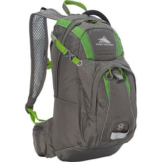 Wahoo 14 Backpack Charcoal/Kelly   High Sierra Hydration Packs