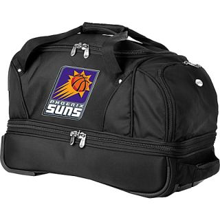 NBA Phoenix Suns 22 Drop Bottom Wheeled Duffel Bag Black  
