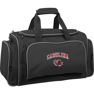 South Carolina Gamecocks 21 Collegiate Duffel Black   Wally Bags Tra