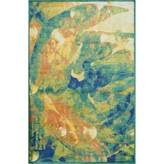 Laurent Tropical Island Rug (39 X 52)