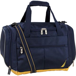 Galley 19 Duffle Navy/yellow/silver   Nautica Travel Duffels