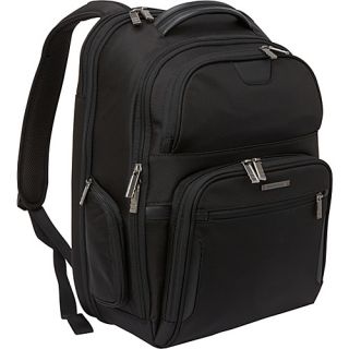 Large Clamshell Laptop Backpack   Checkpoint Friendly Black   Bri