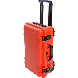 935 Case With Padded Divider Orange   NANUK Small Rolling Luggage