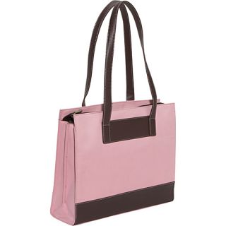 The Tribeca Laptop Tote   Rose Pink