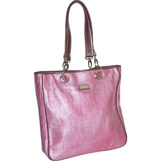 Mega Tote   Metallic Pink