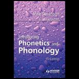 Intro. Phonetics and Phonology