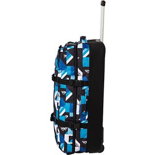 Reach 32 Wheeled Duffel ST Compilation Black   Quiksilver Travel Duf