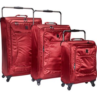 Worlds Lightest Spinner Collection 3 Piece Luggage Set Ruby Wine   I