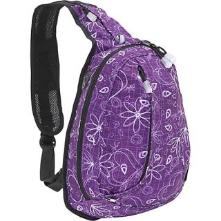 J World Stacy Sling Backpack   Love Purple