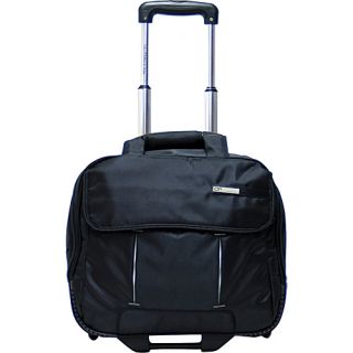 Tracer Wheeled Laptop Briefcase   Black