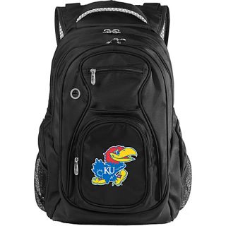 NCAA University of Kansas Jayhawks 19 Laptop Backpack Blac