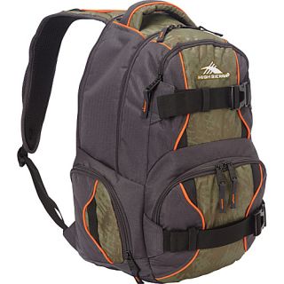 Brody Backpack Mercury/Moss Tread/Black/Blaze Orange   High Sierra S