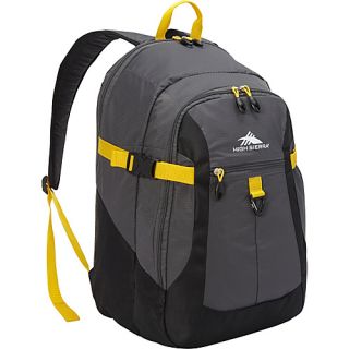 Sportour Computer Backpack Grey/Black/Sunflower   High Sierra Laptop