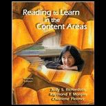 Reading to Learn in the Content Areas  Text Only