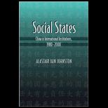 Social States  China in International Institutions, 1980 2000
