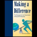 Making a Difference The Management and Governance of Nonprofit Enterprises