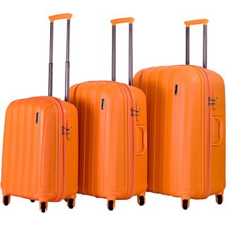 Paradise 3 Piece Extra Lightweight Luggage Set Orange_DIST   CalPak Lugga