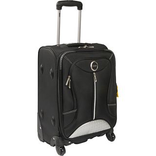 Tek 20 Expandable Spinner Black   LUCAS Small Rolling Luggage