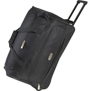 Overland 22 Rolling Duffle Wheeler Black   Geoffrey Been