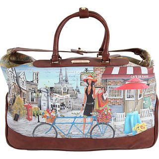 Teresa Rolling Duffle, Special Print Edition Bicycle   Nicole Lee Tra
