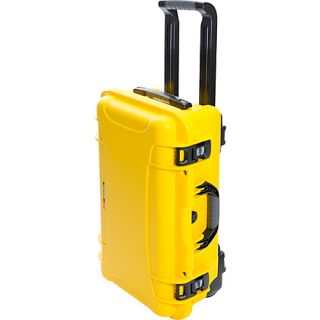 935 Case With Padded Divider Yellow   NANUK Small Rolling Luggage