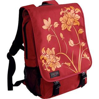15.6 Laptop Backpack   Red Blossom