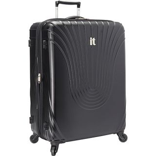 Andorra 28 4 Wheeled Upright CLOSEOUT Black   IT Luggage Large Rolli