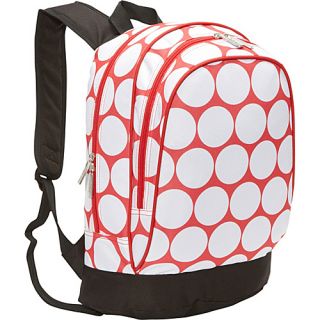 Sidekick Backpack Big Dot Red & White   Wildkin School & Day Hiking Back