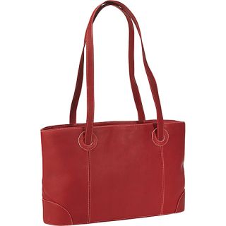 Small Leather Working Tote   Red
