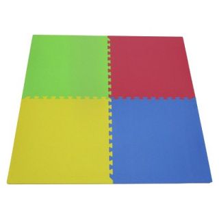Double Sided Playmat Set (24) 4 Piece   Multicolored by Tadpoles