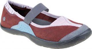 Womens Kalso Earth Shoe Intrigue Too   Merlot Microfiber Platform Shoes