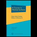 Course in Minimal Surfaces