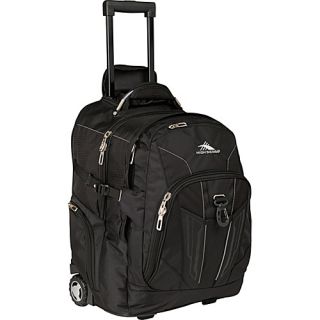 XBT Wheeled Laptop Backpack Black   High Sierra Wheeled Backpacks
