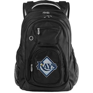 MLB Tampa Bay Rays 19 Laptop Backpack Black   Denco Sports