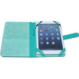 Luxury Leather Kindle Cover Turquoise   pb travel Laptop Sleeves