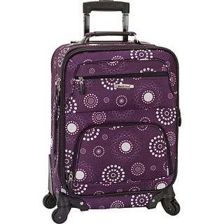 Mariposa 19 Expandable Spinner Carry On Puple Pearl   Rockland