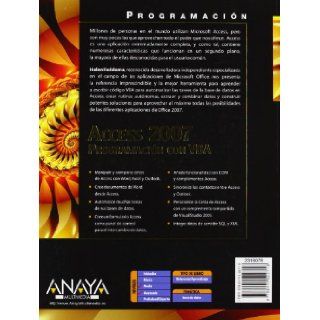 Access 2007 VBA Bible Programacin con VBA / Program With VBA (Spanish Edition) Helen Feddema 9788441522718 Books