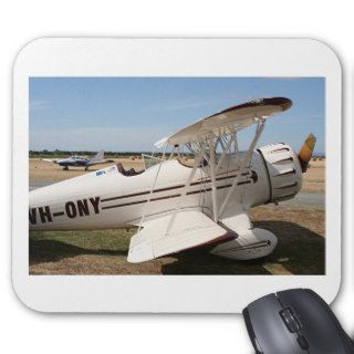 Waco biplane aircraft mousepads