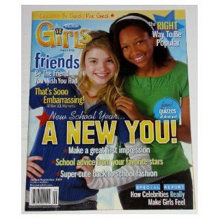 Discovery Girls Magazine (August/September 2009 Issue)   New School YearA NEW YOU Discovery Girls Books