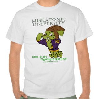 Miskatonic University Fighting Cephalopods T Shirt